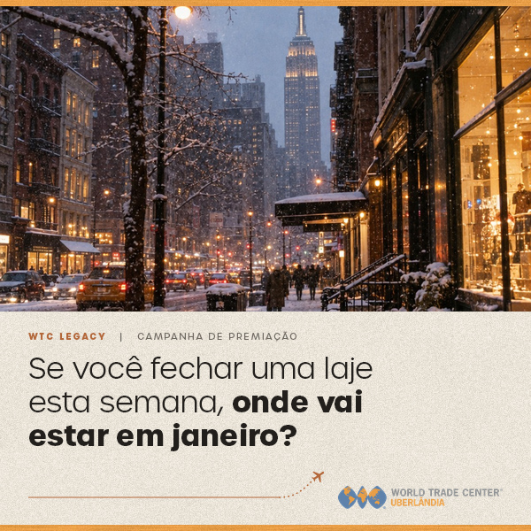 Se você fechar uma laje esta semana, onde vai estar em janeiro?