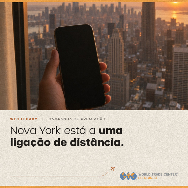 Nova York está a uma ligação de distância.